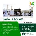 Early Bird Discount on December Umrah Package from Toronto