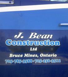 Bean J Construction - Facsimile