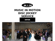 Music in Motion Discjockey Service