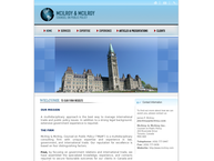 Mcilroy & Mcilroy Counsel on Public Policy