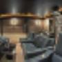 A fun Home Theater project by K&W Audio. This Home Theater features Martin Logan speakers, 2 rows of seating and Han Solo frozen in carbonite at the back of the room. A fun Home Theater project by K&W Audio. This Home Theater features Martin Logan speakers, 2 rows of seating and Han Solo frozen in carbonite at the back of the room.