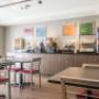 Enjoy breakfast in this seating area Enjoy breakfast in this seating area