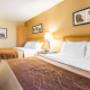 Spacious room with queen beds Spacious room with queen beds