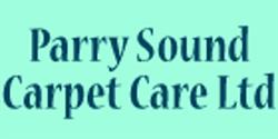 Parry Sound Carpet Care Ltd