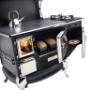 Uploaded by visitor on 7/21/2016 - Elmira Fireview Wood Cook Stove with two gas burners on the side Uploaded by visitor on 7/21/2016 - Elmira Fireview Wood Cook Stove with two gas burners on the side