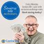 Every Monday seniors 60+ will receive exclusive exchange rates on over 160 different currencies, better rates of on services such as wires, drafts, and money transfers and low to no fees! Every Monday seniors 60+ will receive exclusive exchange rates on over 160 different currencies, better rates of on services such as wires, drafts, and money transfers and low to no fees!