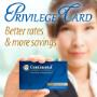 Receive exclusive exchange rates with no fees on all cash transactions, and discounted fees on all services. Get your Privilege card for FREE at any Continental branch today! Receive exclusive exchange rates with no fees on all cash transactions, and discounted fees on all services. Get your Privilege card for FREE at any Continental branch today!