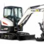 Bobcat Construction Three Tine Grapple Compact Excavator Bobcat Construction Three Tine Grapple Compact Excavator
