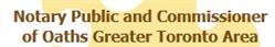 Greater Toronto Notary Public