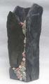 Natural Stone Vase with Rhodenite