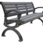 Recycled Plastic Park Bench SPB-102 Recycled Plastic Park Bench SPB-102