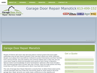 Garage Door Repair Manotick