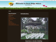 Rock Ridge Manor Garden Weddings in Duncan