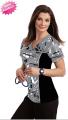 Flexi V-Neck Women Scrub Top -100% Cotton
