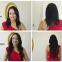 High Quality hair extensions before & After High Quality hair extensions before & After