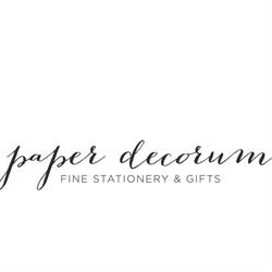 Paper Decorum