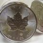 Silver Maple Leafs, Bullion Calgary Silver Maple Leafs, Bullion Calgary