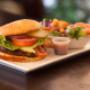 Uploaded by visitor on 12/16/2016 - cheeseburger, bacon and salad Uploaded by visitor on 12/16/2016 - cheeseburger, bacon and salad