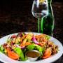 Uploaded by visitor on 4/23/2016 - Bean and Quinoa Salad & Perrier Uploaded by visitor on 4/23/2016 - Bean and Quinoa Salad & Perrier