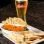 Uploaded by visitor on 4/23/2016 - Spinach Dip and Glass of Beer Uploaded by visitor on 4/23/2016 - Spinach Dip and Glass of Beer
