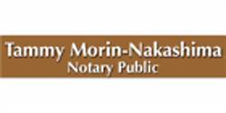 Tammy Morin-Nakashima Notary Corporation