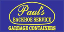 Paul's Backhoe Service