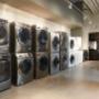 A sneak peek of the laundry section in Trail's showroom. A sneak peek of the laundry section in Trail's showroom.