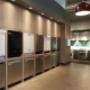 Dishwasher section in the showroom. Dishwasher section in the showroom.