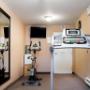 Fitness center with cardio equipment Fitness center with cardio equipment