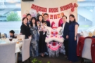 Celebrating a babys first 100 days with a lion dance Celebrating a babys first 100 days with a lion dance