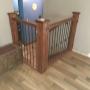Do you need a gate to keep the little ones safe around the stairs? We can build and install a gate to match your railing! Do you need a gate to keep the little ones safe around the stairs? We can build and install a gate to match your railing!