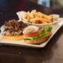 Uploaded by visitor on 12/16/2016 - mushroom swiss burger with fries Uploaded by visitor on 12/16/2016 - mushroom swiss burger with fries