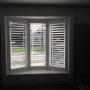 Vinyl Shutters on a Bay Window Vinyl Shutters on a Bay Window