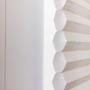 Cellular shades, also known as honeycomb shades, come in a range of textures, colors, and opacity levels to allow you to control how much light enters your home. Their honeycomb-shaped cells trap air, providing an extra layer of insulation keeping your space warm in the winter and cool in the summer Cellular shades, also known as honeycomb shades, come in a range of textures, colors, and opacity levels to allow you to control how much light enters your home. Their honeycomb-shaped cells trap air, providing an extra layer of insulation keeping your space warm in the winter and cool in the summer