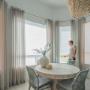 Sheer Shades with Sheer Drapes Sheer Shades with Sheer Drapes
