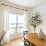 Sheer Roller Shade with drapes Sheer Roller Shade with drapes