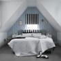 Go Bold with striped Roman Shades Go Bold with striped Roman Shades