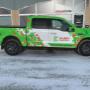 A full truck wrap covers the entire exterior of a truck with a custom vinyl graphic. It's a mobile advertisement that boosts brand visibility, is highly durable, and can be customized with logos and images. A full truck wrap covers the entire exterior of a truck with a custom vinyl graphic. It's a mobile advertisement that boosts brand visibility, is highly durable, and can be customized with logos and images.
