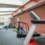 Exercise room with cardio equipment Exercise room with cardio equipment