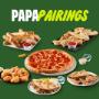 Get you two or more items from the Papa Pairings value menu. Choose from Medium 1-Topping Pizzas, Boneless Wings, Papadias, Breadsticks, Cheesesticks, Garlic Knots, and Dessert. Get you two or more items from the Papa Pairings value menu. Choose from Medium 1-Topping Pizzas, Boneless Wings, Papadias, Breadsticks, Cheesesticks, Garlic Knots, and Dessert.