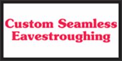Custom Seamless Eavestroughing