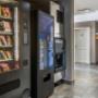 Hotel vending area Hotel vending area