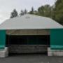 Sand & Salt Shed using a fabric building | Lindome Structures Sand & Salt Shed using a fabric building | Lindome Structures