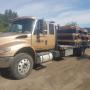 Bridge Lake Towing, flat deck dock hauling Bridge Lake Towing, flat deck dock hauling