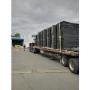 Flatbed with palletized freight – Reliable transport of packaged and bulk shipments Flatbed with palletized freight – Reliable transport of packaged and bulk shipments