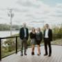 The Manulife Securities Incorporated team in Woodstock, NB on the back deck showing the beautiful view of the Saint John River (or Wolastoq River) and the popular Trans Canada Trail. The Manulife Securities Incorporated team in Woodstock, NB on the back deck showing the beautiful view of the Saint John River (or Wolastoq River) and the popular Trans Canada Trail.