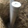 Backwater valve installation. Backwater valve installation.