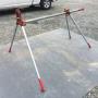 Ridgid Adj. Pipe Stand w.Yoke or Chain Vise. RCI Equipment Rentals. Call Gordon at 705-363-0630 Ridgid Adj. Pipe Stand w.Yoke or Chain Vise. RCI Equipment Rentals. Call Gordon at 705-363-0630