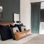 Custom Blackout Roller Shade and Custom Drapery Custom Blackout Roller Shade and Custom Drapery