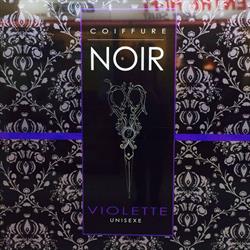 Coiffure Noir Violette